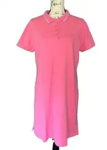 Duck Head pink polo short sleeve dress medium