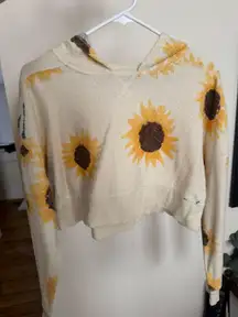 Urban Outfitters Out From Under Cropped Hoodie Sweatshirt