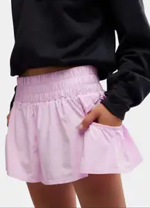 Free People Movement Get Your Flirt On Peony High Rise Shorts Size XL NWT