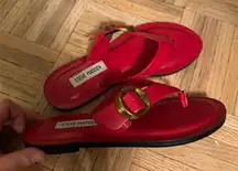 Leather Thong Sandals Steve Madden