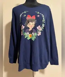 Preloved Navy Blue Her Universe Kiki's Delivery Service Jiji Sweater size 1