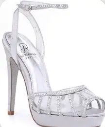 SIMONE CRYSTAL HEELS (Sz9.5)