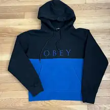 Obey Two-Tone Hoodie - Size S
