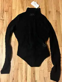 NWT Abercrombie Merino Wool Blend Pointelle Bodysuit