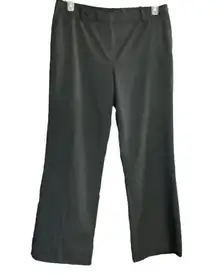 Jones New York Women’s Wool Blend Stretch Straight Leg Pants Gray Size 12 Petite