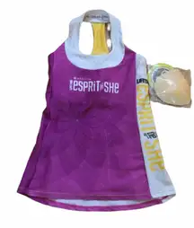 Athleta Esprit DE SHE tank top 2014 race finisher size small
