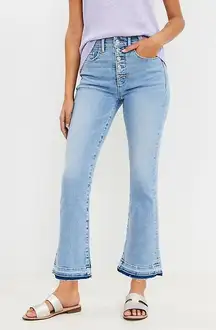 Kick Flare Crop Jeans