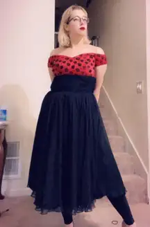 50s Milgrim cocktail dress