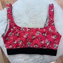 PINK ultimate unlined swim top sports bra size S