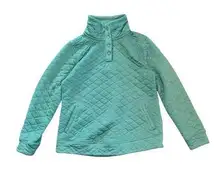 quilted pullover jacket