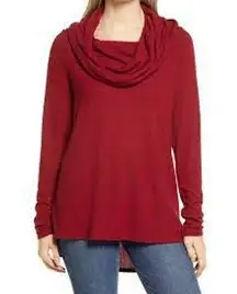 NWT Gibsonlook  Show all Convertible Neckline Cozy Fleece Tunic Small