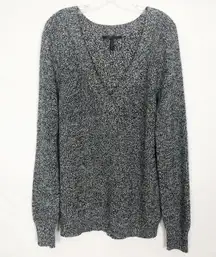 BCBGMaxazria Dark Academia Office Career Workwear Business Dressy Sweater Medium