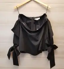 {10} NWT Sachin & Babi Fairy Top Jet Black