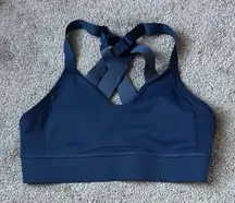 Brooks Navy Sports Bra SIZE M