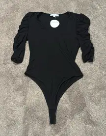 Love Tree Chloe V-Neck Bodysuit SIZE L