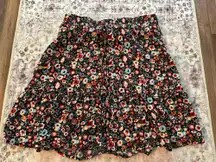 Mi Ami Floral Mini Skirt