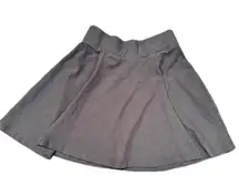 H&M  black cotton flared mini skirt, size XS trendy  casual school girl coquette