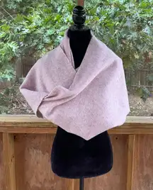 Banana Republic Women's Aire Ribbed Scarf Dusty Pink One Size. NEW