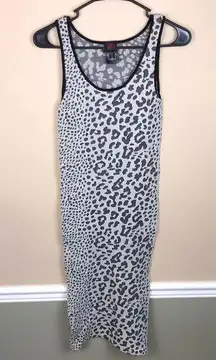 Bebe NWOT 2B  Women’s Cheetah Print Seamless Midi Tank Dress