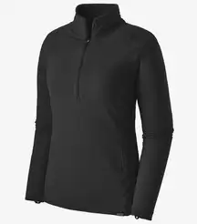 Patagonia Women's Capilene Thermal Weight Zip-Neck in Black Sz S EUC Outdoors