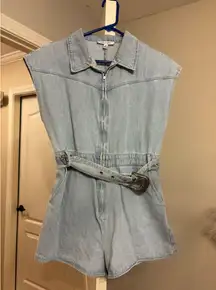 Boutique Denim Romper