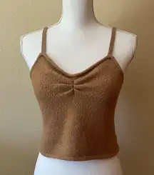 Madewell Mapleton Crop Sweater Tank Size Medium