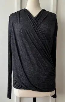 Athleta Wrap Front Long Sleeve