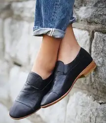 Jeffrey Campbell Black Soft Leather Slip-On
Comfort Loafers Size 6.5