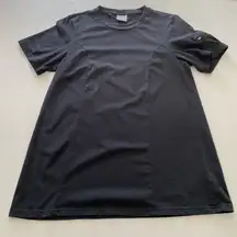 Gymshark Black Oversized Graphic Back T-Shirt Dress Size Medium