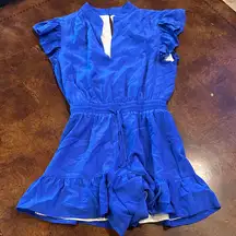 100% silk romper