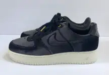 Air Force 1 AF1 Low Black Velour