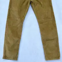 Levi's NWT  Corduroy Pants Straight/Skinny Leg Tan Brown Size 29x30