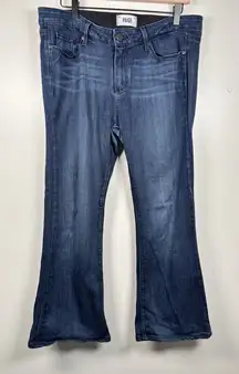 PAIGE Skyline Boot Flare Denim Jeans Augusta Wash Size‎ 32 X 26