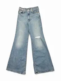 Levi's Premium Ribcage Bell Women's Jeans Size 31 Flared Leg