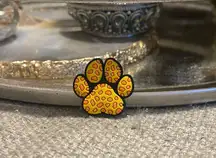 Shoe Charm, Cheetah, Print Paw Fits Crocs 