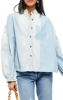 NEW Free People Set Sail Denim Top