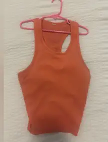 Lululemon Orange Ebb to Street Cropped Racerback
Tank