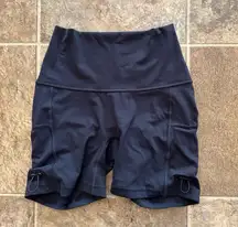 Gymshark Legacy Logo Tight Shorts Black Size XS