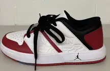 4.5y Nike Jordan NU Retro 1 Low GS Varsity Red White Kids Youth FB4412 611 Shoe