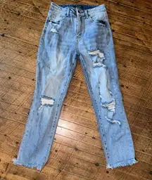 American Bazi distressed 5/26 normcore jeans