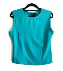 Tek Gear Athletic Tank Top Turquoise Sleeveless M