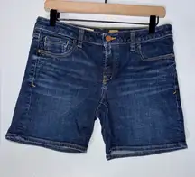 Pilcro Size 27 Blue Denim Jean‎ Shorts 6” Inseam