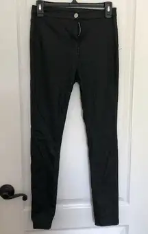 Parisian Women's Skinny Jeans Size 8 Stretchable Mid Waist Black 26 x‎ 26