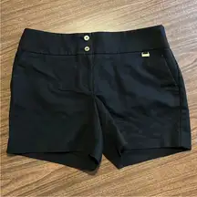 Anne Klein Size 10 Black Shorts