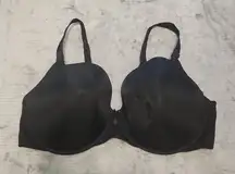 Torrid Size 40DD 360 Back Smoothing T-Shirt Bra Black