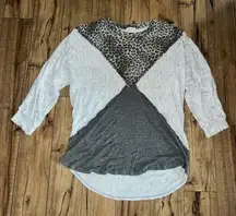 cheetah print top