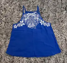 🪷NWT Floral Embroidered Tank Top