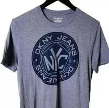 Urban Outfitters DKNY Jeans New York Donna Karen T Shirt Graphic Tee Short Sleeve Cotton Blend