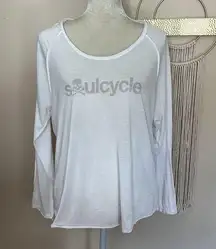 soulcycle • long sleeve burnout tee