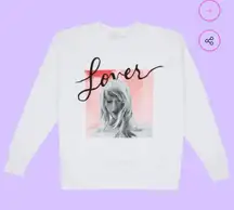 Taylor Swift Limited edition  Lover album cover crewneck sweatshirt Valentine’s day collection